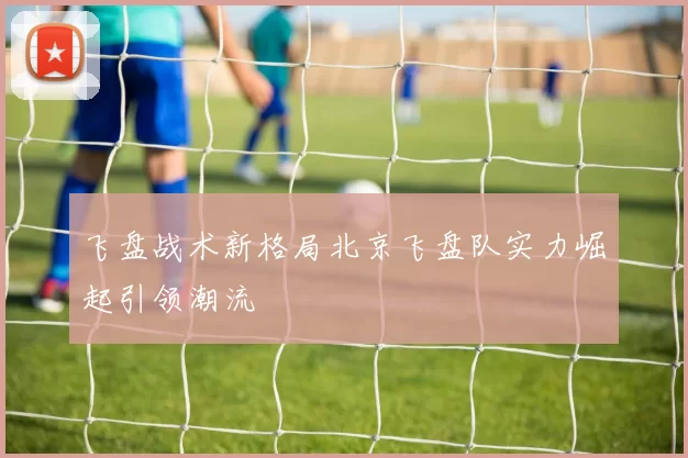 飞盘战术新格局北京飞盘队实力崛起引领潮流