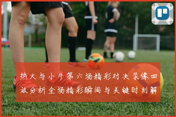 热火与小牛第六场精彩对决录像回放分析全场精彩瞬间与关键时刻解读